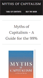 Mobile Screenshot of mythsofcapitalism.com