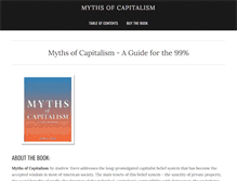 Tablet Screenshot of mythsofcapitalism.com